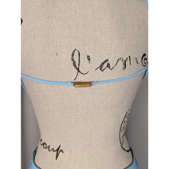 Maria Bianca Nero Aqua Backless Stretch Cutout Mermaid Dress Size 4 - Picture 14 of 16